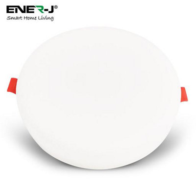 12W Frameless Recessed-Surface Super LED Panel, 105mm, Round, 4000K (pack of 4 units)