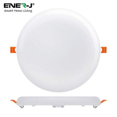 12W Frameless Recessed-Surface Super LED Panel, 105mm, Round, 6000K ...