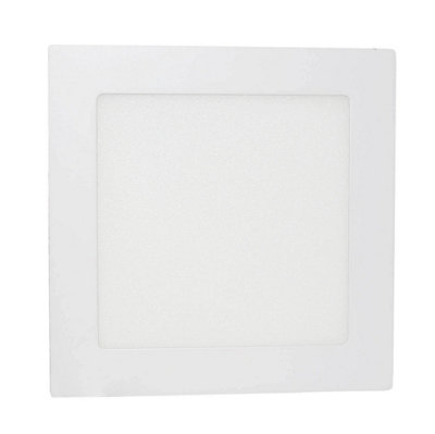 12W LED Panel Light - Square 6000K - Day White - Pack of 2