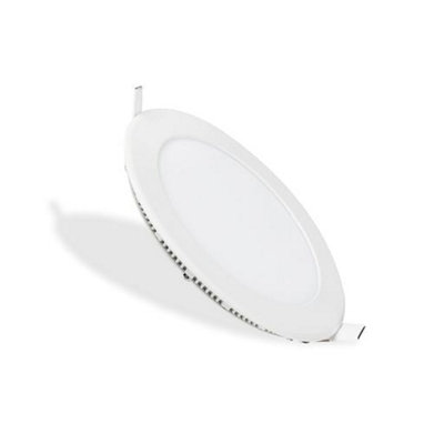 12W Recessed Round LED Mini Panel 175mm diameter Hole Size 160mm 4000K