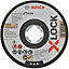 12x Bosch 115mm 1mm X-LOCK Thin Slit Cutting Discs Blades Inox 4.5" 2608619261
