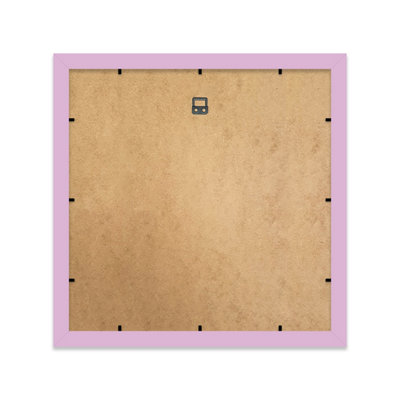12x12 Inch 4 Opening Photo Collage Frame, Display Four 6x4 Inch Photos, Multi Aperture Family Picture Frame, Lilac