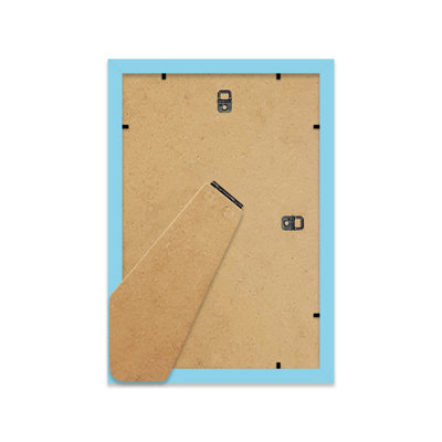 12x8 Light Blue Picture Frame (30.5 x 20.3cm) Poster, Photo, Artwork, Gallery Wall or Print