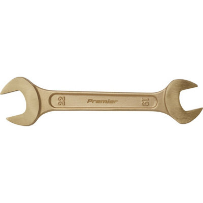 13 Piece Non-Sparking Beryllium Copper Double Open-End Spanner Set for Professionals