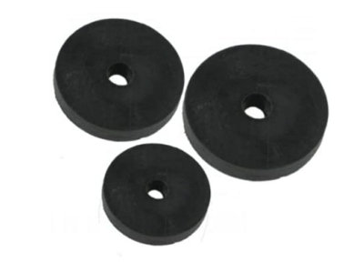13-Piece Rubber Flat Tap Washer Set - Includes 3/8", 1/2", 3/4" sizes - Ideal for tap repairs and replacements for UK taps