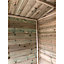 13 x 12 Pressure Treated T&G Apex Wooden Summerhouse + Overhang + Verandah + Lock & Key (13' x 12') / (13ft x 12ft) (13x12)