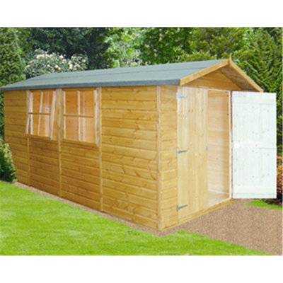13 x 7 Tongue and Groove Apex Workshop