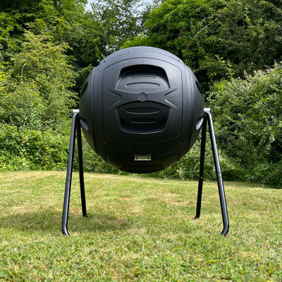 130 Litre Heavy Duty Garden Compost Tumbler - 3