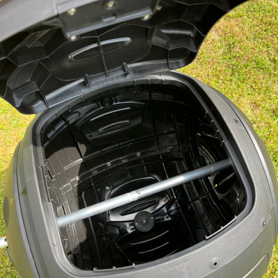 130 Litre Heavy Duty Garden Compost Tumbler - 6