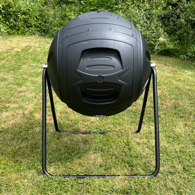 130 Litre Heavy Duty Garden Compost Tumbler - 9