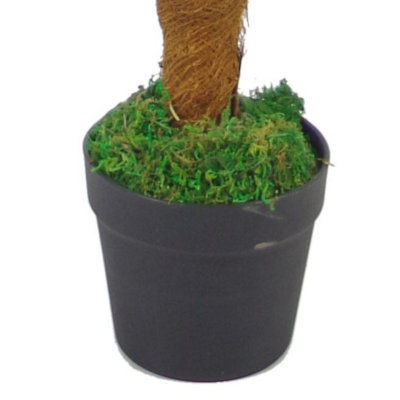 130cm Artificial Princess Palm Tree Natural Trunk
