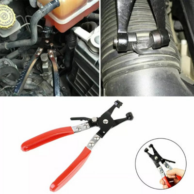 130pcs 6-22mm Spring Clips Fuel Hose Line Water Pipe Air Tube Clamps Pliers