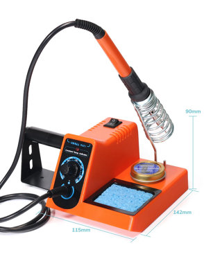 130W Digital Electric Soldering Iron Kit with Helping Hands ...