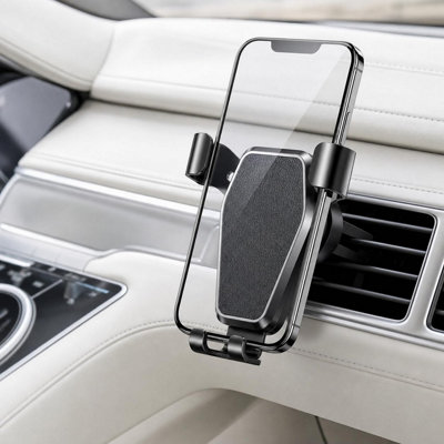 B&Q Car Phone Holder Mount Phone Mount For Car Air Vent Universal Hands Free Automobile Cell Phone Holder Fit For Iphone Smartphone