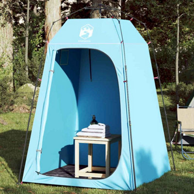Berkfield Privacy Tent Blue Quick Release Waterproof from B&Q