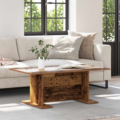 Berkfield Coffee Table Old Wood Engineered Wood from B&Q