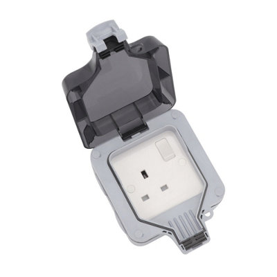 13A Single Switched Socket 85mm(Pure copper)