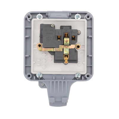 13A Single Switched Socket 85mm(Pure copper)