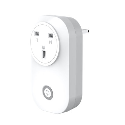 13A Smart Wireless Plug for Wireless kinetic range (UK Plug) + 1 Gang ...