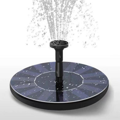 13CM Solar Powered Outdoor Patio Water Pump Fountain