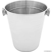 13cm Stainless Steel Champagne Wine Ice Bucket Bottle Cooler Party Drinks