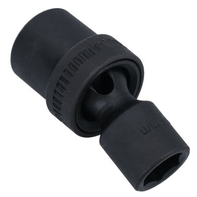 13mm 1/2in Drive Universal Swivel Wobble Metric Impact Shallow Socket 6 ...