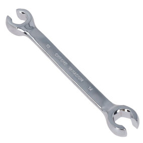 13mm + 14mm Metric Combination Flare Nut Brake Gas Fuel Pipe Spanner Wrench