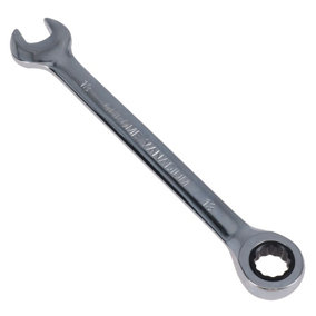 13mm Metric Combination Ratchet Ratcheting Spanner Wrench Bi-Hex 12 Sided