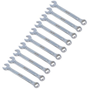 13mm Metric Combination Spanner Wrench Ring Open Ended 170mm Long 10pk