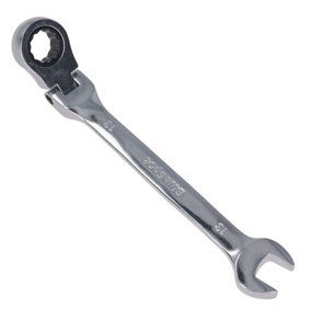 13mm Metric Flexible Combination Ratchet Spanner Wrench Bi-Hex 12 Sided
