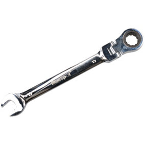 13mm Metric Flexible Flexi Head Ratchet Combination Spanner Wrench 72 Teeth