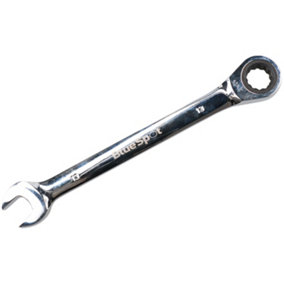 13mm Metric Ratchet Combination Spanner Wrench 72 Teeth Reversible