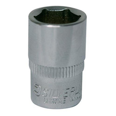 13mm Steel Hex Socket 1/4" Inch Drive Allan Nut Chrome Bit Bolt Tightening