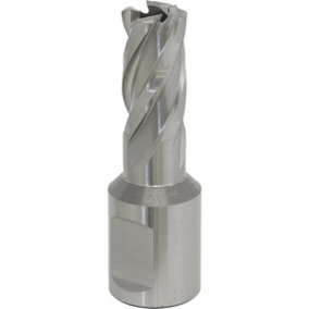 13mm x 25mm Depth Rotabor Cutter - M2 Steel Annular Metal Core Drill 19mm Shank