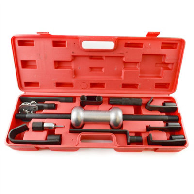 13pc 10lb Dent Puller Steel Slide Hammer Car Van Panel Beater Body Repair