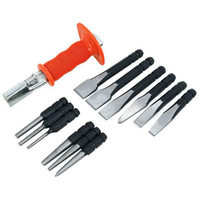 Hand Tools Punches Chisels Neilsen 6-Piece Punch & Chisel Set – For ...