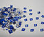 13th Birthday Confetti Blue & Silver 4 pack x 14 grams birthday decoration Foil Metallic 4 pack