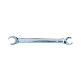 14 & 15mm Combination Flare Nut Spanner Wrench 175mm Chrome Vanadium Steel