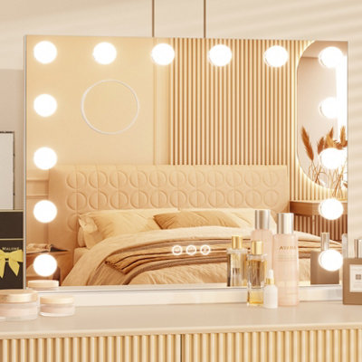 14 Dimmable LED Bulbs Vanity Mirror with Lights