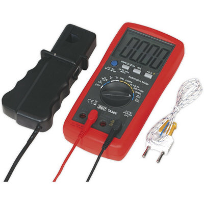14 Function Digital Automotive Analyzer with LCD Display and Inductive Coupler