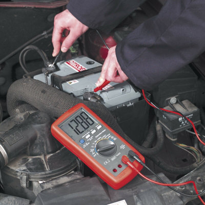 14 Function Digital Automotive Analyzer with LCD Display and Inductive Coupler