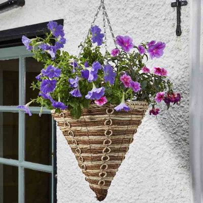 14'' Hanging Cornrope Corn Basket