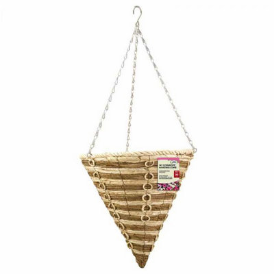 14'' Hanging Cornrope Corn Basket