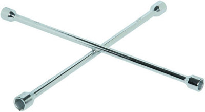 Wheel store lug wrench