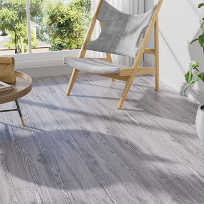 14 pcs Interlocking Flooring Planks Wood Effect Vinyl Floor Tiles Covers 3.12 m²