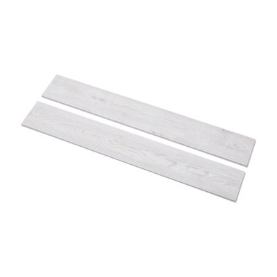 14 pcs Wood Grain Finish SPC Vinyl Flooring - 4