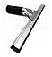 14" Stainless Steel Window Squeegee with Rubber Blade for Cleaning Windows