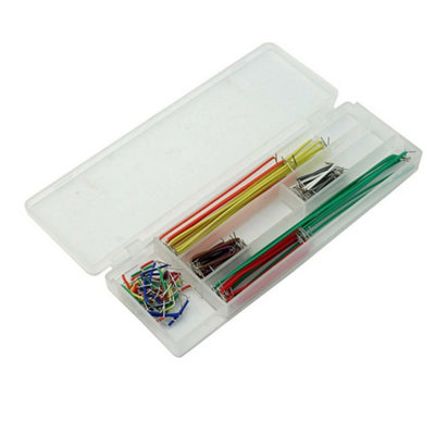 140 Pieces U-Shape Breadboard Jumper Cable Wire Kit Solderless For ...