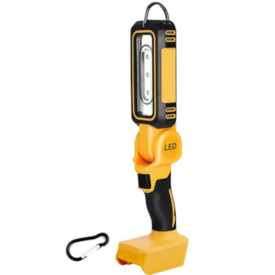 140 Rotating Handheld Torch Cordless LED Work Light for Dewalt 18V 20V ...