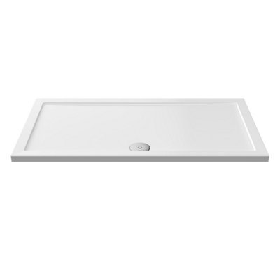 1400mm x 760mm Premium Rectangular Shower Tray - White